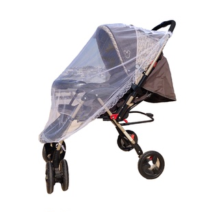 婴儿推车蚊帐悬挂式通用全罩神器宝宝防蚊罩bb车加密网纱夏季半包
