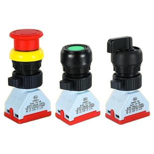 防爆防腐急停自锁按钮G/8097三档旋钮二档转换开关自复位一开一闭