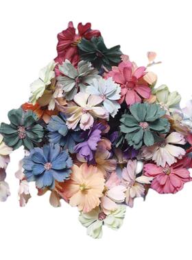 仿真花朵diy手工花环材料