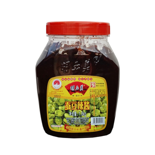 胡玉美1.6kg蚕豆辣酱豆瓣酱大瓶装蚕豆酱安庆特产蚕豆酱破损包赔