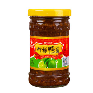 野珍柠檬鸭酱220克南宁武鸣柠檬鸭配料厨房调味酱下饭菜广西特产