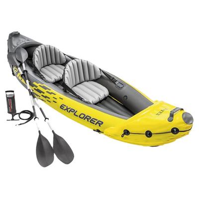 二人充气船橡皮划艇独木舟钓鱼船