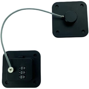 免打孔冰箱锁儿童防护锁移门密码锁窗户抽屉锁柜子锁房门锁冰柜锁