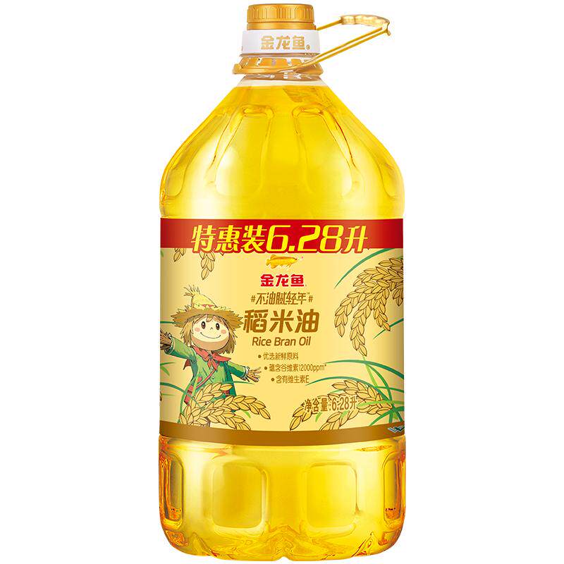 金龙鱼健康稻米油6.28L