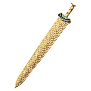 三星堆越王勾践剑文创金属冰箱贴磁贴湖北省博物馆旅游纪念品定制