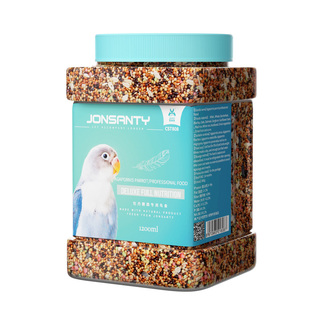 宠尚天牡丹鹦鹉专用鸟粮玄凤小苹果绿桃黄桃中小型鹦鹉鸟食粮食