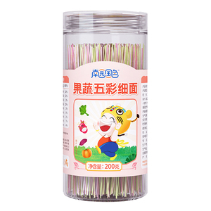 多彩果蔬细面海螺面蝴蝶面3罐装