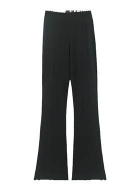 舞蹈服喇叭裤夏季女童练功裤黑色