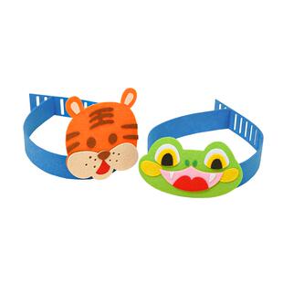 【布好玩_绘本主题头饰】幼儿园语言区儿童六一舞台故事表演道具