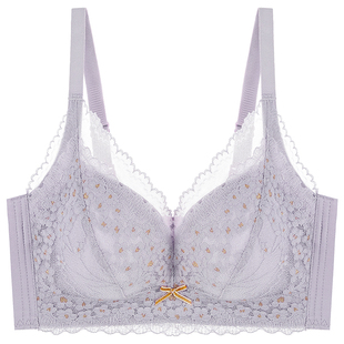 小胸显大内衣厚款5cm馒头杯聚拢上托收副乳无钢圈特厚加厚文胸