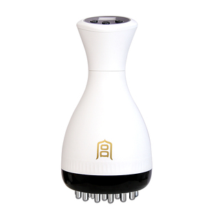 电动经络刷腹部按摩器带脉疏通神器刮痧加热揉腹仪揉肚子全身通用