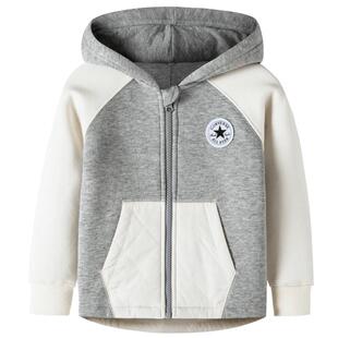 converse匡威儿童装女童棉服年冬新款中大童保暖外套潮款上衣