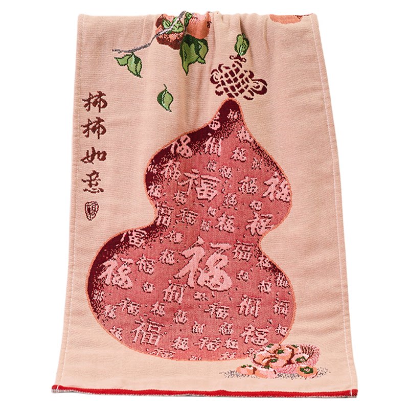 A类10A抗菌纯棉纱布毛巾新年限定