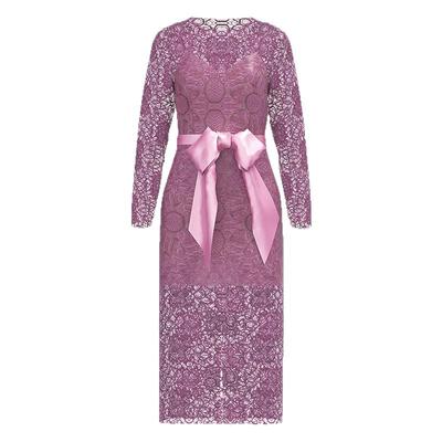 SenseByMei高端奢华优质水溶透视蕾丝可绑带连衣裙