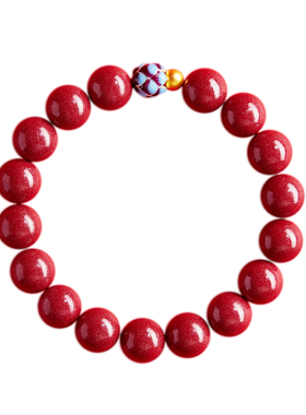 【线下已售5000+】莲花朱砂手串