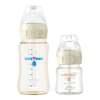 舒婴新生儿套装防胀气防呛奶婴儿奶瓶玻璃分阶喂养