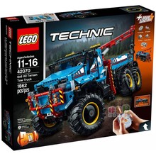 lego 42070科技组系列电动巨轮积木1