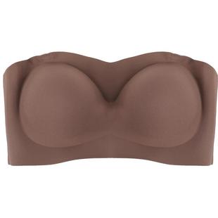 斯米莱外扩内衣女无肩带文胸防滑小胸聚拢显大加厚抹胸无痕漫画胸