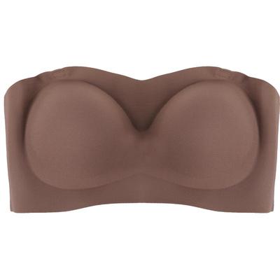 斯米莱外扩无肩带小胸聚拢文胸