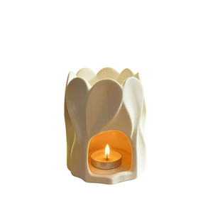 SilentWind寂风陶瓷香薰炉香薰蜡烛精油晶石加热扩香容器烛台摆件