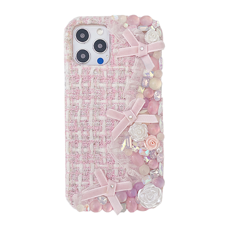 秋冬新款適用于iPhone15Promax蘋果16Pro手機(jī)殼14輕奢小香風(fēng)13溫柔少女心12保護(hù)套11名媛蝴蝶結(jié)蕾絲粉色