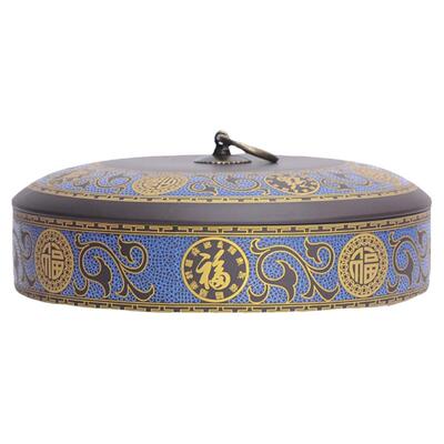 普洱茶盒紫砂茶叶罐七子饼大号家用储茶罐花茶白茶普洱罐茶盘配件