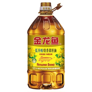 金龙鱼低芥酸特香菜籽油非转压榨