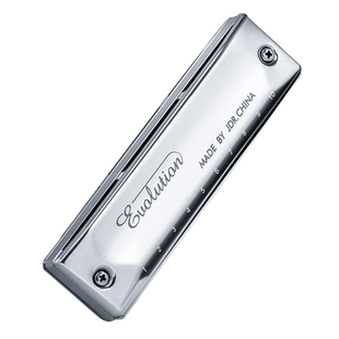 JDR十孔布鲁斯口琴蓝调铝琴格EVA-1920演奏级10孔初学者paddy音阶