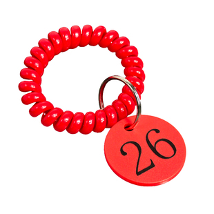 桑拿洗浴手牌美发健身游泳寄存包更衣柜号码牌数字钥匙扣编号手环