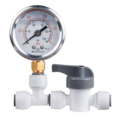 测压表分管家用充油防震净水器