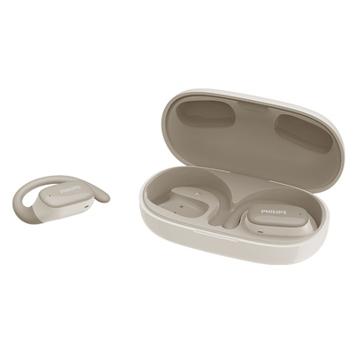 飞利浦TAT3708耳机耳夹式蓝牙运动跑步无线气传导挂耳式上班办公