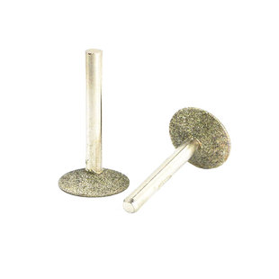 高品质倒T型玉石雕刻 金刚砂磨头k针 翡翠原石开窗 T形刀内侧铣槽