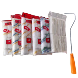 滚筒刷2寸4寸6寸8寸乳胶漆油漆涂料羊毛迷你无死角小滚筒刷小拇指