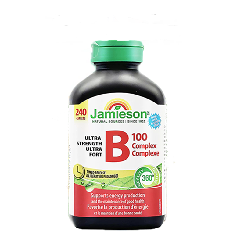 加拿大进口健美生维生素B族240粒