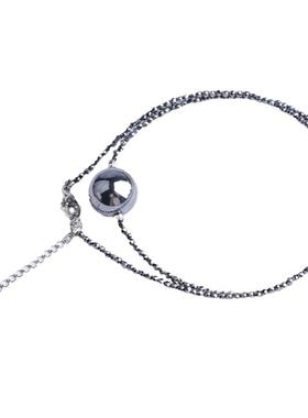 天然太赫兹锁骨挂坠项链