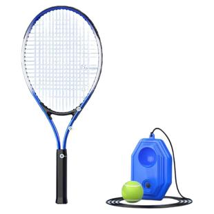 网球自动回弹力训练单人单打羽毛球拍神器户外健身一成人在居家用
