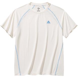 安踏零压温控T丨速干t恤哈苏线短袖女士夏季新款休闲半袖宽松上衣