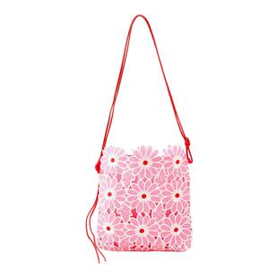 【5折福利】casselini小众设计花朵刺绣通勤购物单肩包斜挎包小号