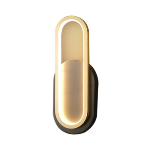 全铜壁灯全光谱护眼卧室床头客厅背景墙灯酒店客房走廊楼梯过道灯