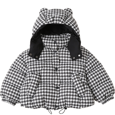 宝宝羽绒服中小童装加厚2024冬季新款女童羽绒服短款90绒保暖外套