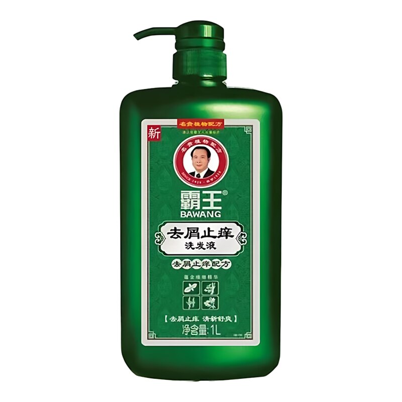 植物配方去屑止痒霸王洗发水