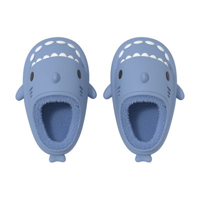 babycrayon卡通冬季棉拖鞋