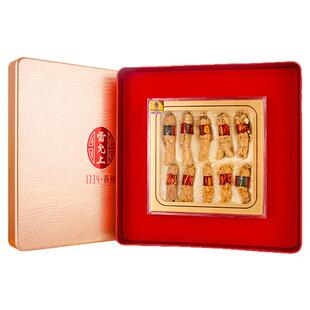 雷允上加拿大进口西洋参短枝西洋参段补品礼盒送长辈父母官方正品