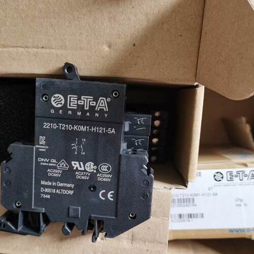 议价2210-T210-K0M1-H121-5A德国ETA断路器 全新原装 现货