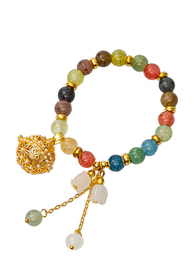 新中式蝴蝶串珠手链高级精致百搭