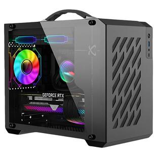 未知玩家X200MATX型手提超小机箱240水冷itx侧透桌面游戏mini台式