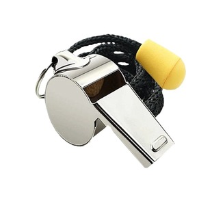 不锈钢口哨哨子救生哨求生高音金属逃生户外救生教练野外训练口哨