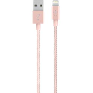 Belkin贝尔金MFi认证Lightning充电尼龙编织数据线1m适用于苹果iPhone14/13