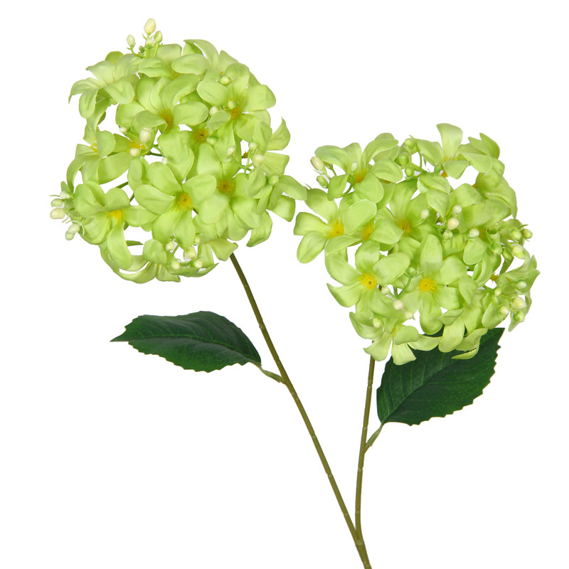 仿真天使绣球花蕾丝红渐变插花