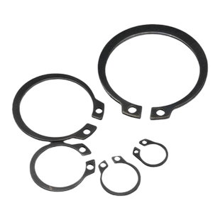 GB894 外卡卡簧卡环C型弹性挡圈65锰钢轴用挡圈 M3-M200卡环A型卡